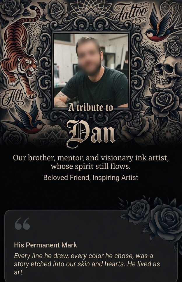 Dan's memorial app